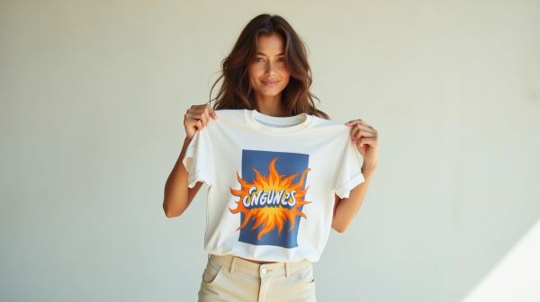 Boostez votre image avec un tee shirt publicitaire personnalisé