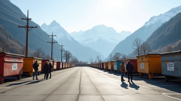 Les cles pour location de bennes chamonix