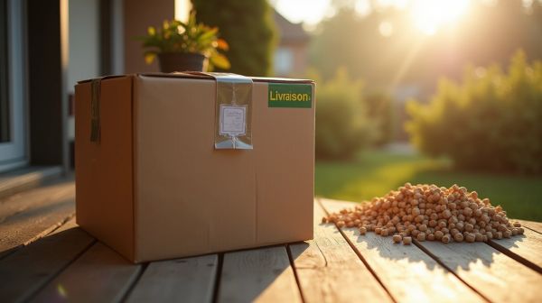 Livraison de pellets à domicile : comment ça marche