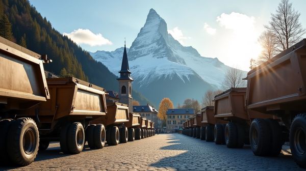 Pourquoi choisir des bennes en location à Chamonix